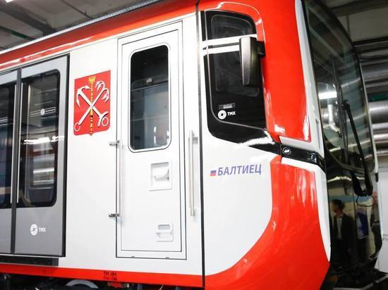 Новый состав «Балтиец» вышел на красную линию петербургского метро 12 ноября