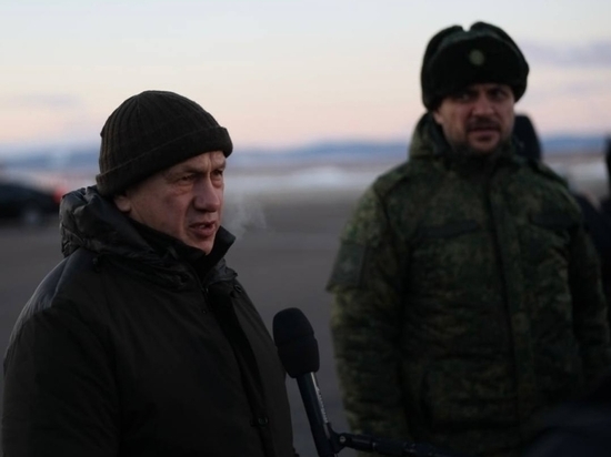 Зампред правительства РФ Трутнев проверил подготовку мобилизованных в Песчанке