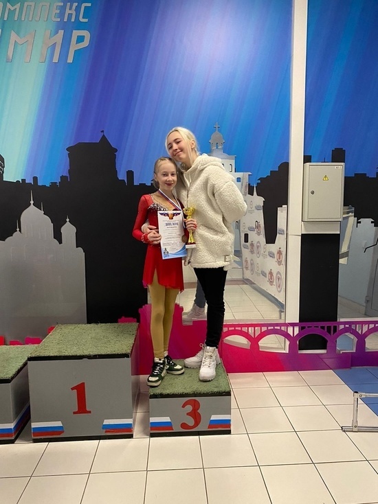 Смолянка стала бронзовым призером соревнований по фигурному катанию во Владимире