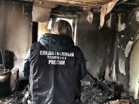 В Курской области СК установил причину гибели на пожаре 57-летнего мужчины