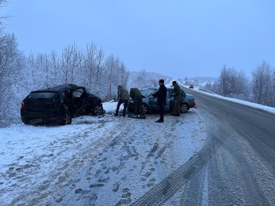 Под Челябинском в лобовом ДТП погибли три человека