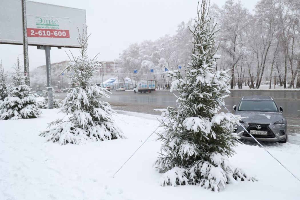 Челябинск во власти непогоды: галерея заснеженных улиц