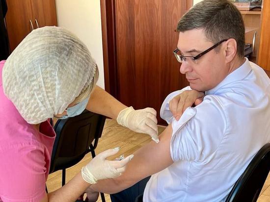 Губернатор Владимирской области защитился от гриппа