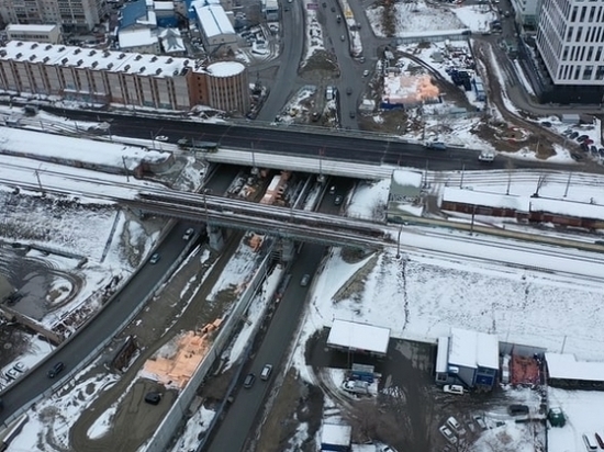Зыряновский путепровод открыли для транспорта в Новосибирске
