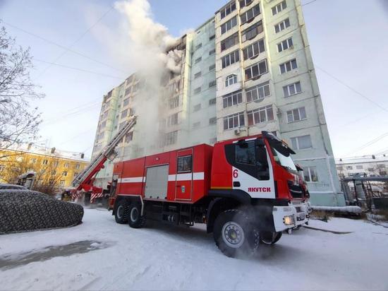 Пожар в доме по улице Ленина в Якутске ликвидирован