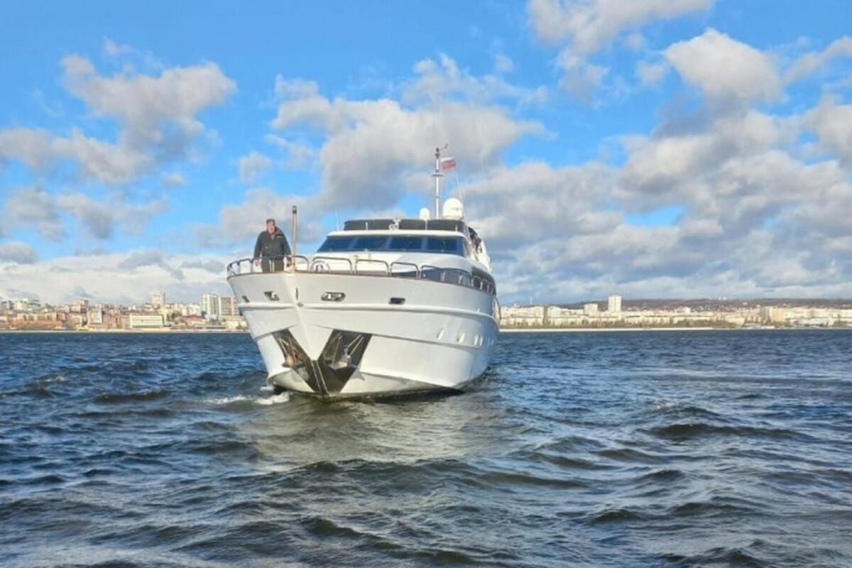 Волга река яхта