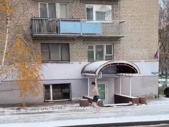 В первый снежный день в Пензе на улицах увидели «моржа»