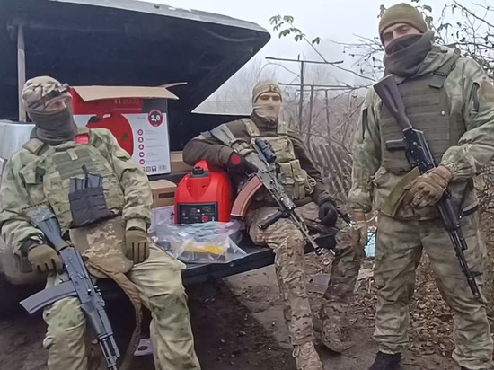 Ленобласть передала бойцам народной милиции ЛНР портативную электростанцию