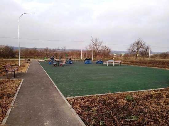 В селе Купино Белгородской области обустроили парк