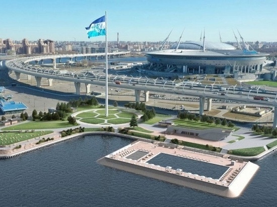 Открытый бассейн в Финском заливе построят в Петербурге к лету 2025 года