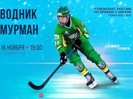 Первый домашний матч чемпионата России по хоккею с мячом можно будет увидеть в прямом эфире