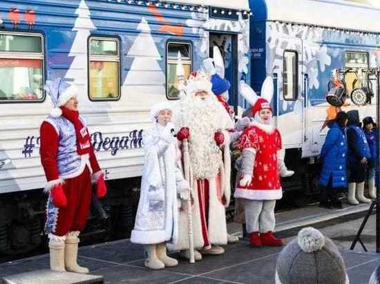 Поезд Деда Мороза сделает остановку в Тамбове