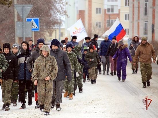 Марш-бросок в поддержку участников СВО прошел в Томске