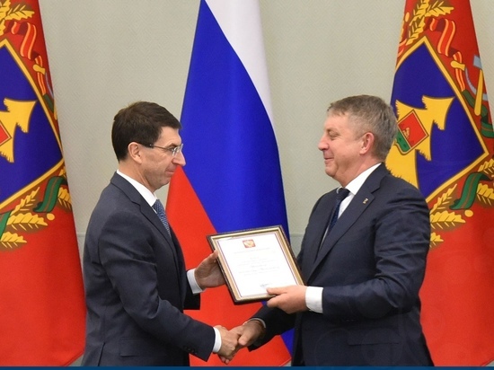  Брянского губернатора поблагодарил Президент России