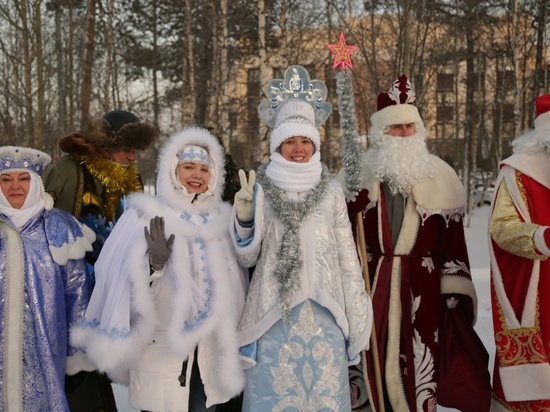 В Муравленко Дедов Морозов приглашают на парад