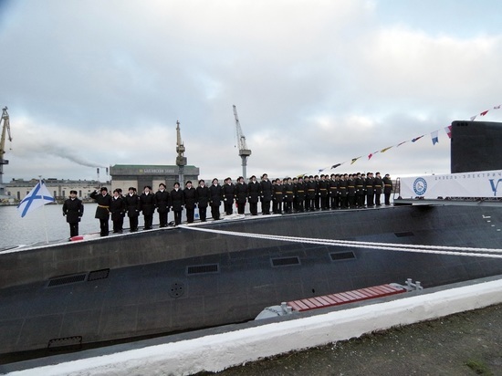 Построенная на Адмиралтейский верфях подлодка «Уфа» пополнила состав ВМФ России
