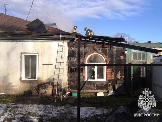 В поселке под Новосибирском пожарные реанимировали мужчину
