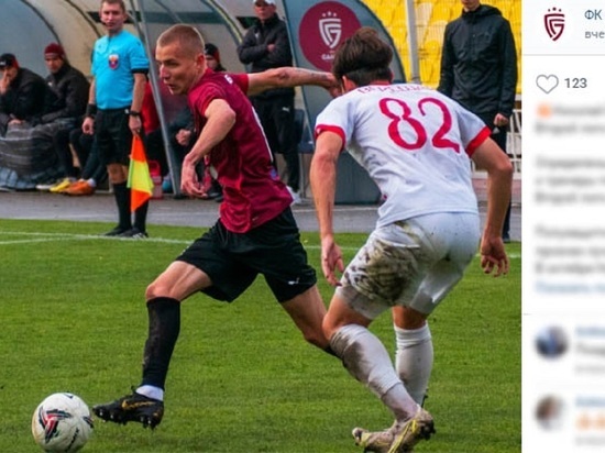 Белгородский футболист стал лучшим молодым игроком Второй лиги в октябре