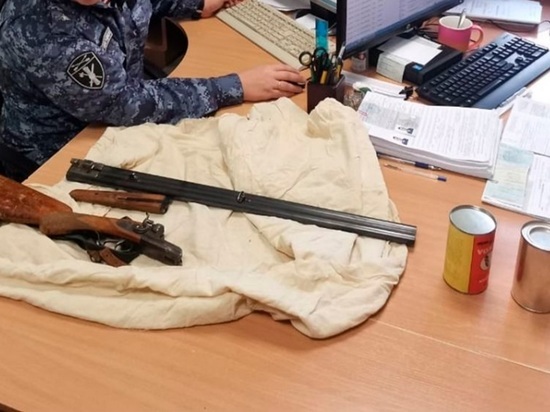 Пенсионер из кузбасского города нашел раритетное отечественное ружье