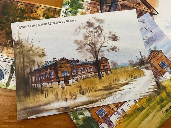 Старинная усадьба Калужской области попала на открытки