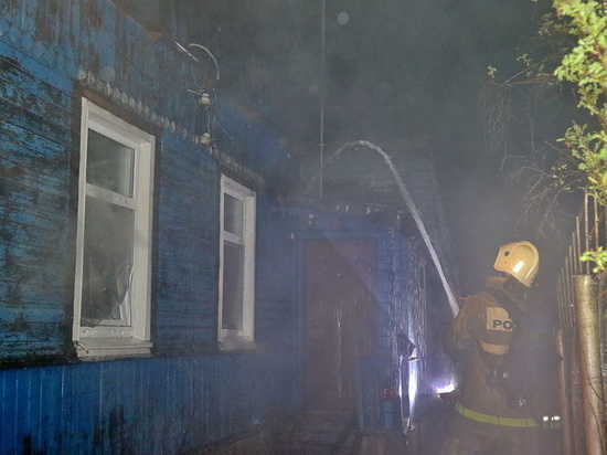 В Угранском районе произошел пожар в жилом доме