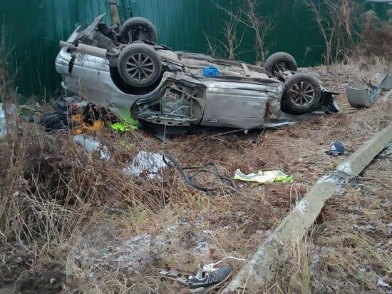 Под Опочкой автомобиль «Ниссан» попал в ДТП, погиб пассажир