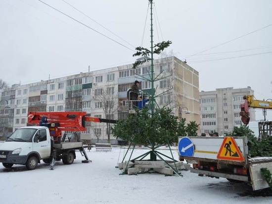 Активная подготовка в Новому году началась в Серпухове