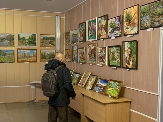 В Тверской области открылась выставка местного художника