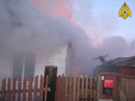 В Ивановской области сгорел дом на площади 400 кв.метров - есть пострадавший