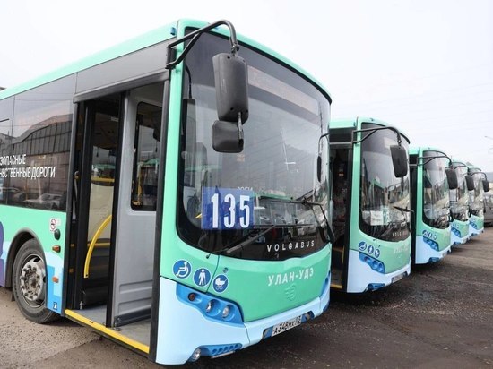 В Улан-Удэ на маршруты выйдут еще 124 новых автобуса