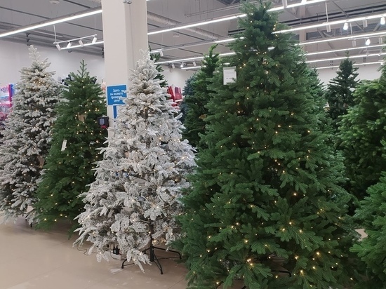 В Новосибирске продают искусственные елки за 499 тысяч рублей