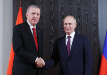С учетом продления зерновой сделки президент РФ Владимир Путин и его турецкий коллега Реджеп Тайип Эрдоган в ходе телефонного разговора договорились комплексно и полно выполнять соответствующее "пакетное" соглашение, поделились подробностями в пресс-службе Кремля