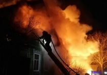 17 ноября серьезный пожар произошел в деревне Федоскино Медведевского района Марий Эл.