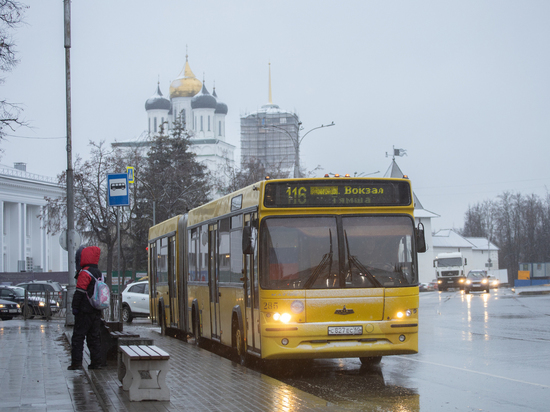 Облачная и снежная погода ожидается в Псковской области 19 ноября