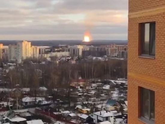 Открытое горение на газопроводе в Ленинградской области ликвидировали