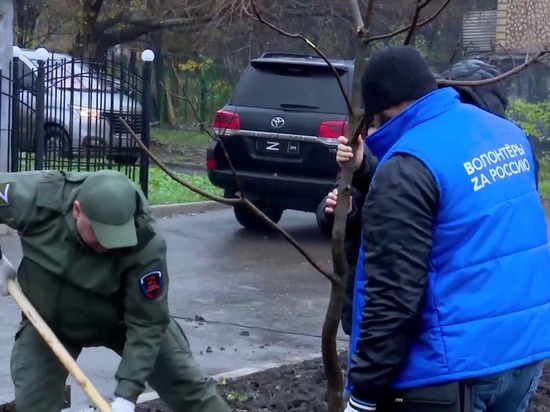 Плохая погода не помешала властям ДНР провести экологическую акцию