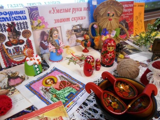 В симферопольской библиотеке отметили День рукоделия в рамках Года культурного наследия!