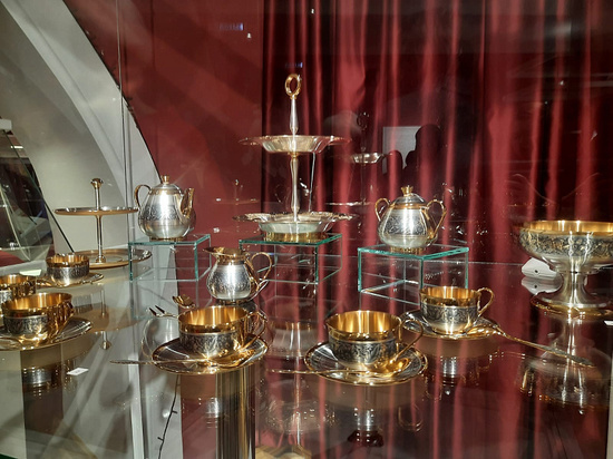 Серебряные изделия знаменитого промысла Великого Устюга можно увидеть в Старинном особняке на набережной