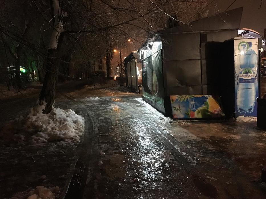 Воронеж превратился в хрустальный город после ледяного дождя