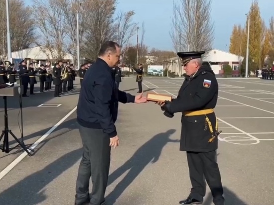 Глава Дагестана вручил госнаграды бойцам Каспийской флотилии