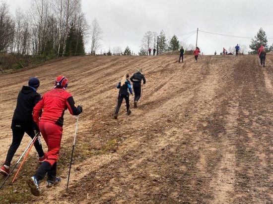 Лыжники из Тверской области провели тренировку на вершине Валдая