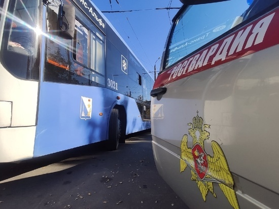 Снимавшего стресс в салоне троллейбуса парня задержали в Севастополе