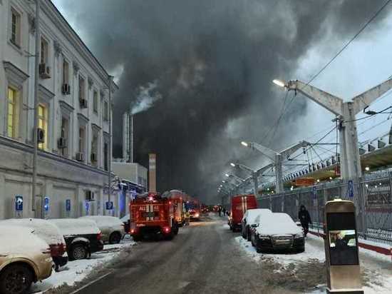 Стало известно о пострадавших при пожаре на площади трех вокзалов