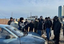 Жители Красноярска смогли побывать на стоянке разбитых машин