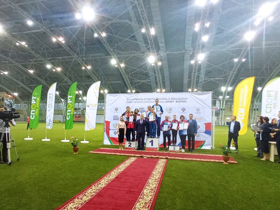  Пензенская семья заняла призовое место на фестивале спорта России и Беларуси
