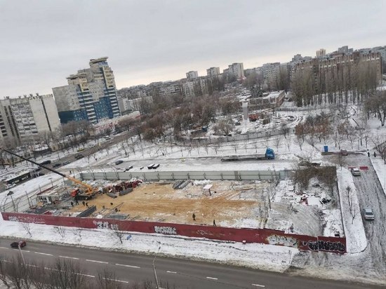 Ангар с катком «Северное Сияние» демонтировали в Воронеже за неделю