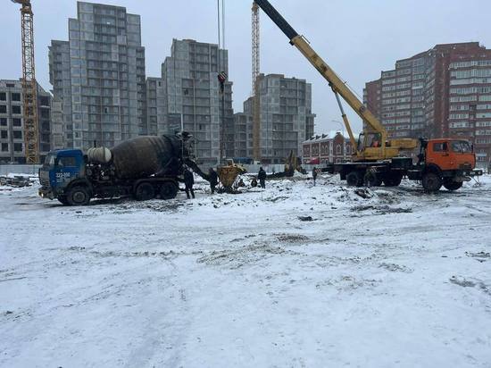 Пензенский мэр показал, как идет ремонт набережной под снегом