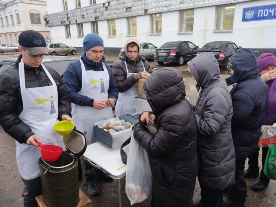 Каждый день в Йошкар-Оле для бездомных готовят бесплатные обеды