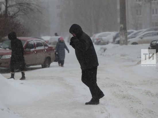 Татарстанцев предупредили о ледяных дождях в середине недели
