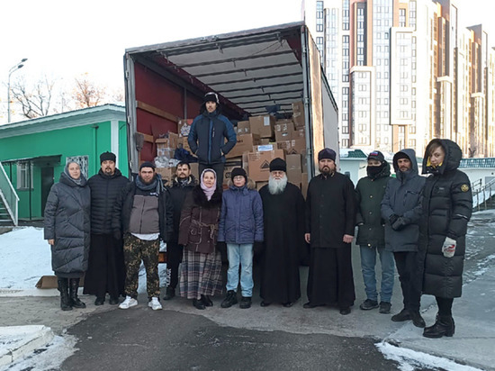 Пермская епархия отправила в Донбасс 15 тонн гуманитарного груза